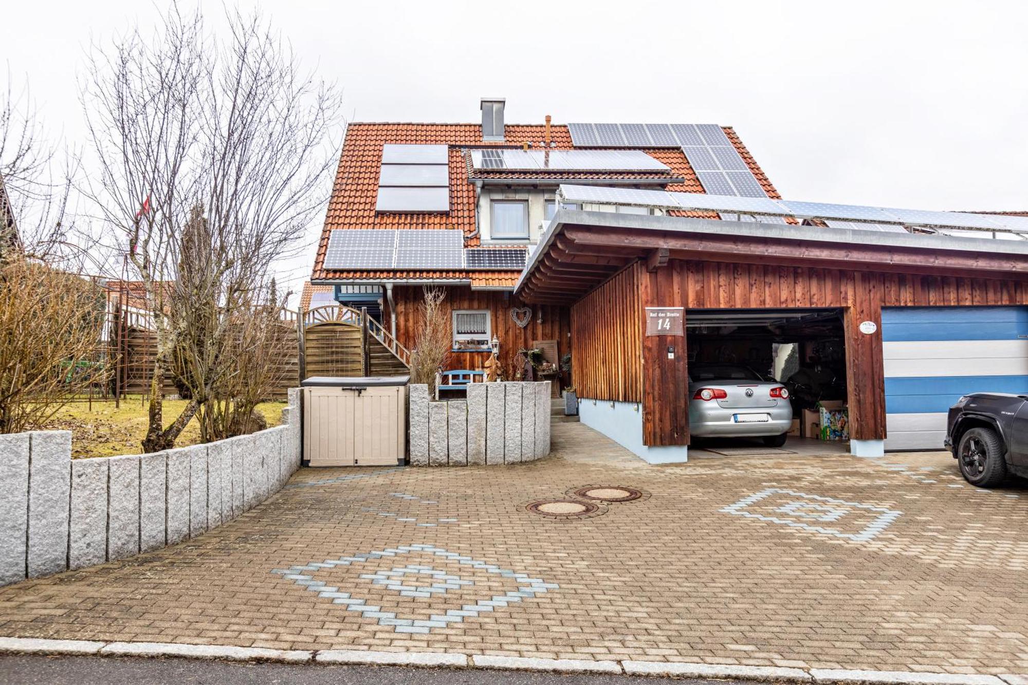 Ferienwohnung Im Holzhaus Donaueschingen Exterior foto