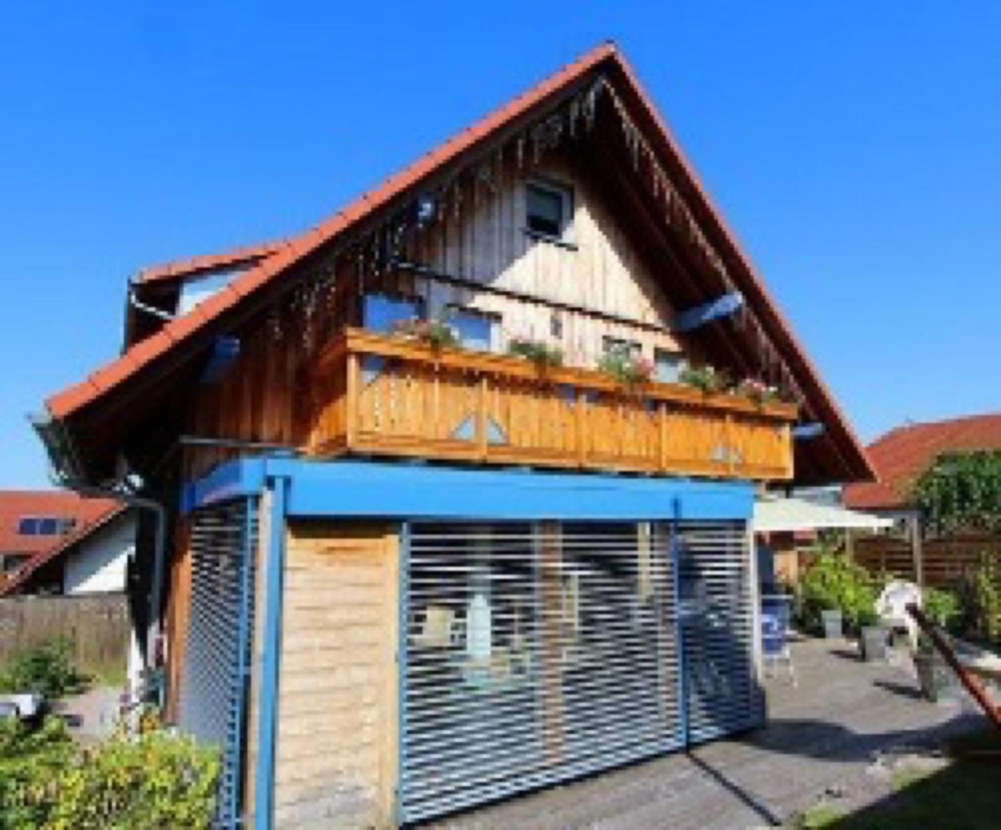 Ferienwohnung Im Holzhaus Donaueschingen Exterior foto